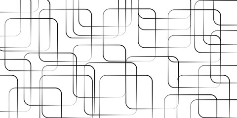 Obraz premium Geometric simple black and white minimalistic pattern.