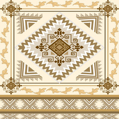 set of ornamental design elements