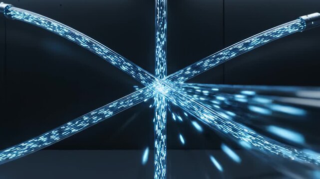 Data flow in server room