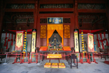 The Confucian Temple of Guidufu in Shangqiu, Henan Province, China, also known as the Confucian Temple, was first built in the fourth year of the Yanyou era of the Yuan Dynasty (1317).