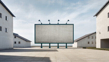 Blank Billboard Mockup for Outdoor Business Advertising