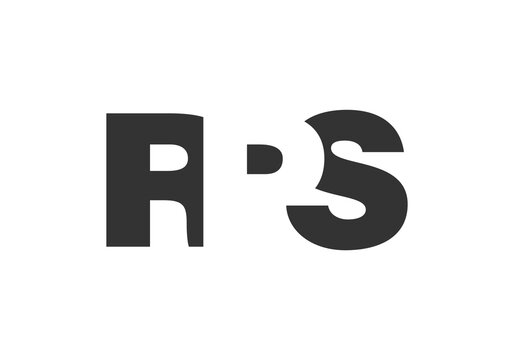 RPS logo design. Initial letter R P S bold font style for tech startups, consulting, corporate branding. Creative company name, headlines typography identity, trendy logotype.