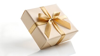 Obraz premium gift box isolated on white