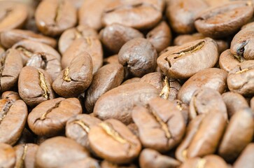 coffee beans background