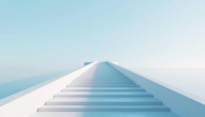 Obraz premium Business vision and long term strategy concept illustration