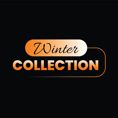 Winter collection label
