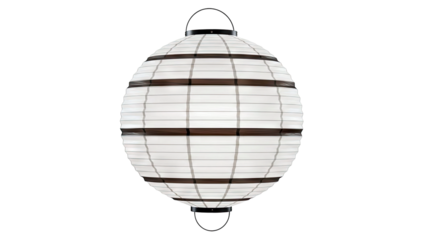Modern Globe Lantern with Grid Pattern