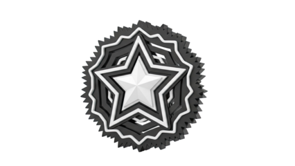 Geometric Star Emblem