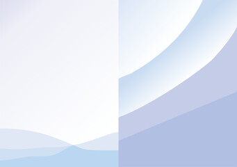 Obraz premium Abstract minimalist background with gentle yellow and white gradient curves for healthcare, technology, or corporate presentations