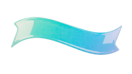 Glossy Ribbon Banner