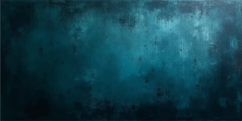 Fototapeta premium Blue grunge textured vintage background
