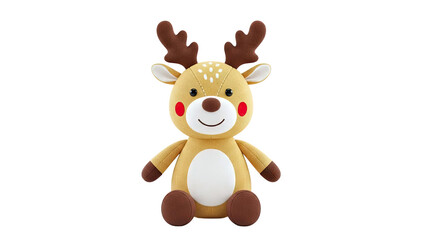 Cute plush reindeer toy