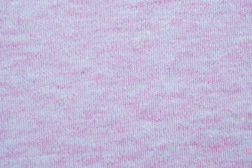 Fototapeta premium Pink Heather Fabric Texture Background, Melange Cotton Jersey Textile