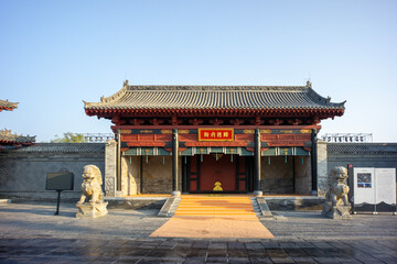 GuidufuYa in Shangqiu, Henan Province, China, is a landmark building of Shangqiu, a national historical and cultural city.