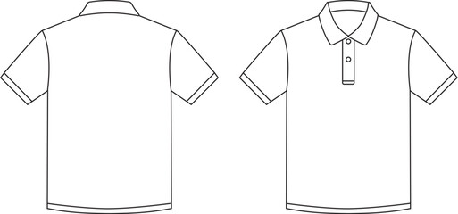 ポロシャツ　半袖　白