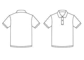 ポロシャツ　半袖　白