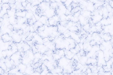 Obraz premium White Blue Marble Texture Background with Natural Stone Pattern