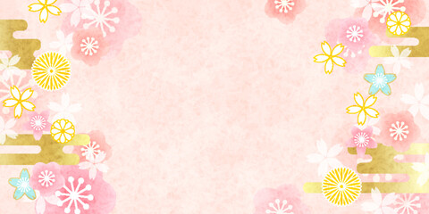 梅　節分　金　春　背景