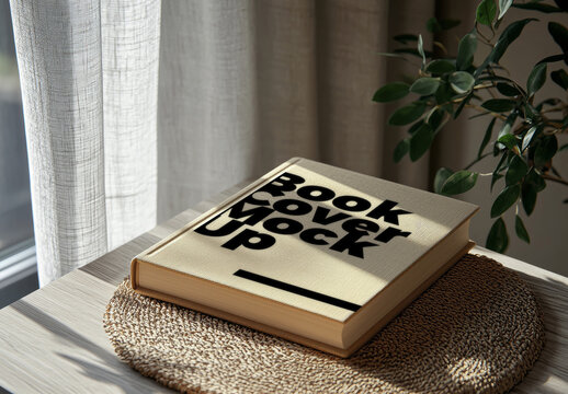 Book Cover Mockup Template