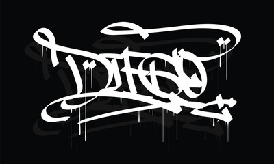 DIEGO graffiti tag style design