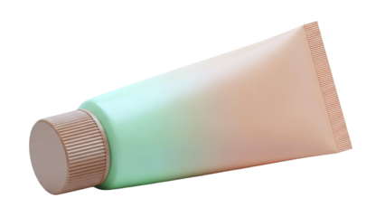 Gradient Cosmetic Tube with Cap