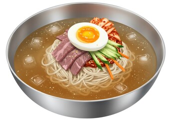 naengmyeon cold buckwheat noodles