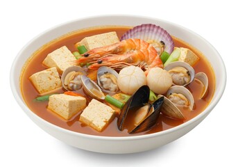 sundubu jjigae soft tofu stew with seafood