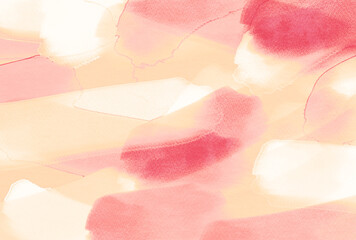 背景素材_水彩テクスチャ_ピンク