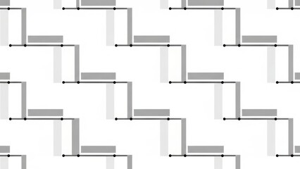 Abstract geometric pattern isolated on white background. pattern with lines and shapes