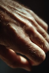 Intimate Fine Art Study of Human Hand Texture and Identity
