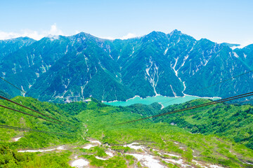 立山黒部アルペンルート　大観峰　北アルプス