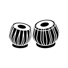 black and white tabla vector 1.eps