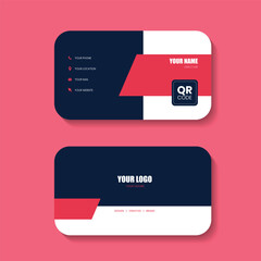 Modern Business Card Template. Clean style modern business card template 