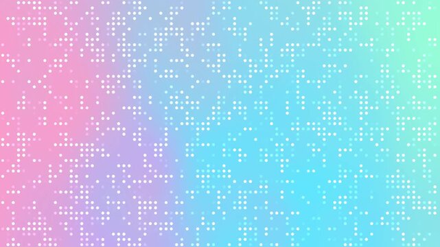 Gradient background with white dots pattern is ideal for modern designs, posters, invitations, websites, and social media graphics. Trendy and versatile.