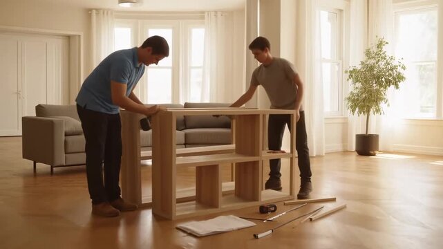 Easy DIY Bookshelf Assembly: How to Build Your Wooden Shelving Unit Fast!
