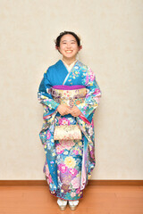 振袖の女の子