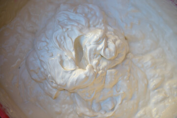 Making a clay slurry - the finished product - horizontal