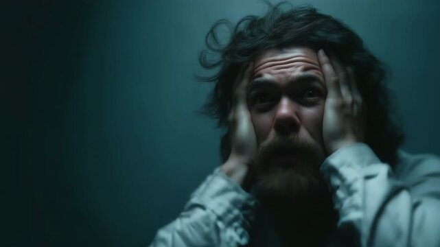 A guy or someone who exhibits Madman, lunatic, crazy, breakdown, lose it, or mad feelings.