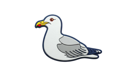 Cartoon Seagull Illustration