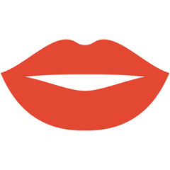 kiss love and valentine icons flat design.