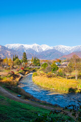 白馬村　秋　大出公園 © Mugi