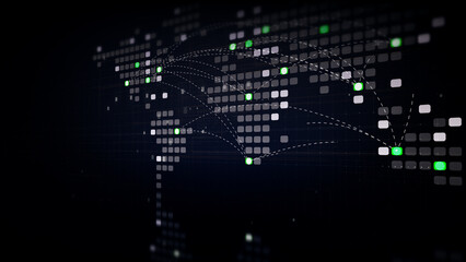 Dynamic data visuals for business info graphics, animated charts, and data-driven insights for a business meeting mock-up. Explore the world of trading, stock exchanges, and crypto