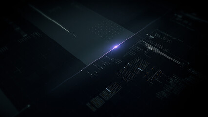 Dynamic data visuals for business info graphics, animated charts, and data-driven insights for a business meeting mock-up. Explore the world of trading, stock exchanges, and crypto