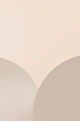 White background with two circles on it