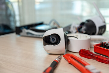 Repairing a wireless CCTV camera