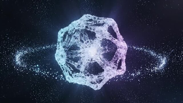 Floating Crystal Structures in Space