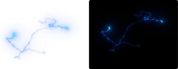 Thunder bright light effect 