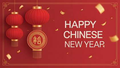  Chinese New Year of happiness background design 