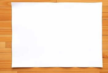 Naklejka premium Clean, crisp white sheet of paper, unblemished and ready for use, background, surface