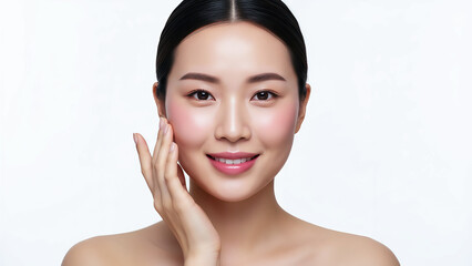 Asian skin care concept.